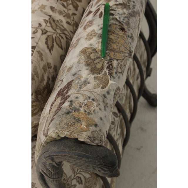 Woodward Outdoor Cast Aluminum Sofa & Chair For Sale - Image 17 of 18