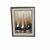 Mid-Century Modern 1973 Mid-Century Modern Danny Garcia Original Abstract Sailboat Harbor Acrylic Painting – Framed For Sale - Image 3 of 9