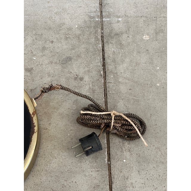 Black Vintage Floor Lamp, 1960s For Sale - Image 8 of 9