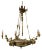 Antique Empire Gilded Bronze Chandelier For Sale