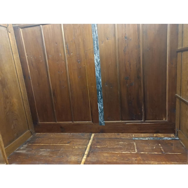 Antique Oak Baroque Armoire Wardrobe, Northern Europe, 1730 For Sale - Image 6 of 18