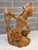1980s Late 20th-Century Balinese Modernist Legong Dancer – 10-Inch Wood Carving For Sale - Image 5 of 12
