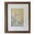 2026 "Terra Di Siena" Contemporary Abstract Painting on Cotton Paper by Artist r.k. Red For Sale