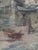 1900 - 1909 Paul Henri Simons, French, 1865-1932 Listed Artist Venice Canal Oil on Canvas For Sale - Image 5 of 7