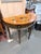 Antique Neoclassical Marquetry Demilune Console Table For Sale - Image 4 of 9