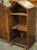 Unusual Circa 1650 Solid Walnut Carved Single Door Cabinet From Spain For Sale - Image 14 of 18