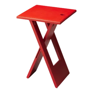 Hammond Folding Table, Red