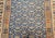 Vintage Persian Kurdish Runner Rug, Hand-Knotted Wool, All-Over Paisley Pattern, Blue & Green, 3x15 For Sale - Image 17 of 17