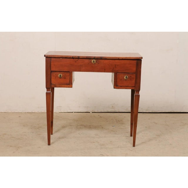 Italian Antique Vanity with Lift Top & Mirror For Sale In Atlanta - Image 6 of 13