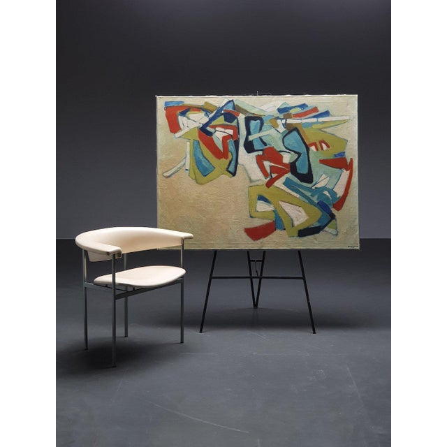 A. Roosenschoon, Marmok, 1960s, Oil on Canvas For Sale - Image 12 of 14