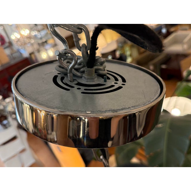 Restoration Hardware Parisian Architectural Clear Glass Poste Pendant For Sale - Image 11 of 12