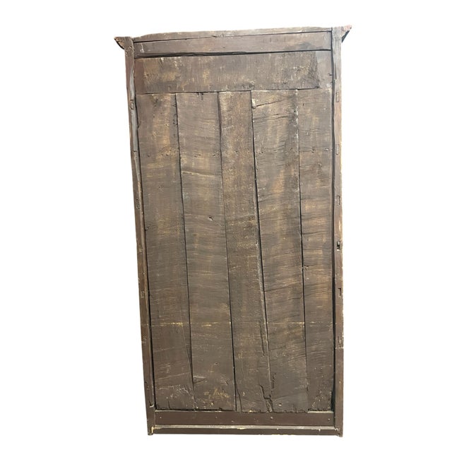 Spanish Baroque Walnut Sacristy Cupboard, 1600s For Sale - Image 4 of 11