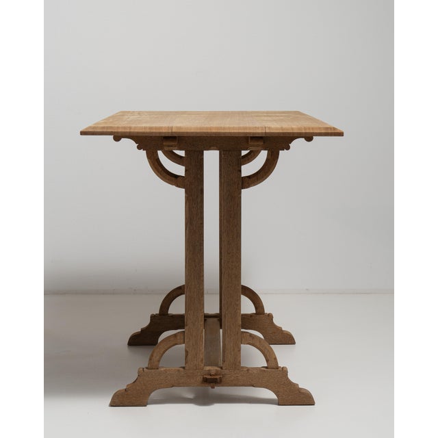 Gothic Antique French Neo-Gothic Table For Sale - Image 3 of 12