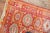 Bright Orange Antique Turkish Bergama Rug - 3'6" x 4'4" For Sale - Image 14 of 18