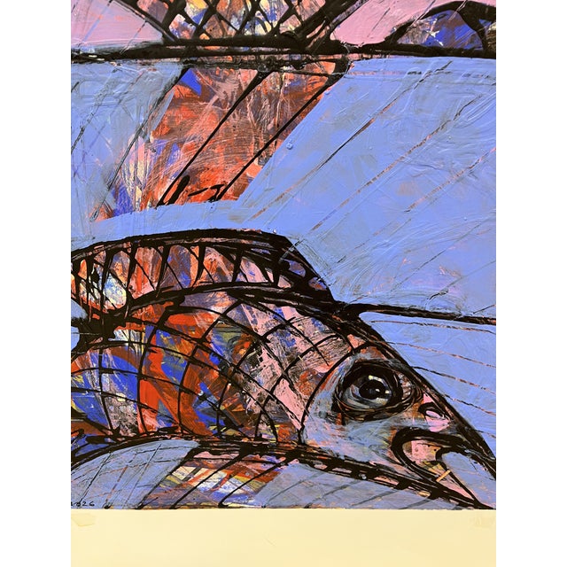 The stranded fish—removed from its life-sustaining aquatic element—points to the fragility of complex systems, while the...