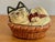 Vintage Papier-Mâché Cat Basket Trinket Box For Sale - Image 9 of 9