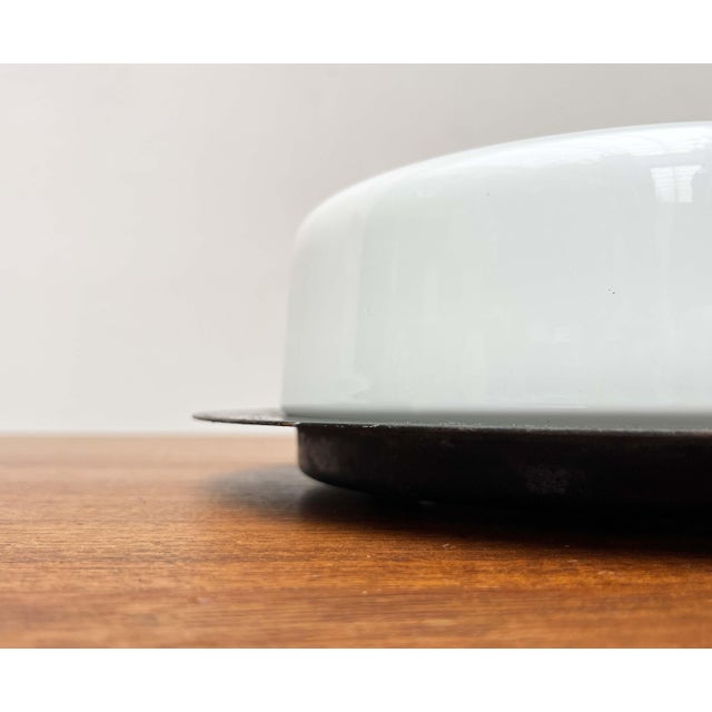 Mid-Century Modern GDR Minimalist Ceiling Lamps, 1960s, Set of 3 For Sale - Image 14 of 18