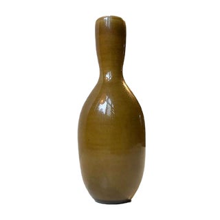 Swedish Haresfur Vase by Alfred Johansson for Höganäs, 1930s For Sale