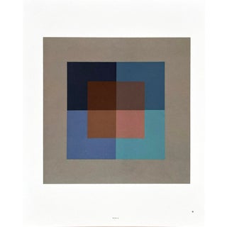 Josef Albers 2009 the Interaction of Color Plate Xvii-2 For Sale
