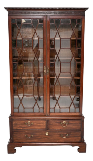 Antique Georgian Bookcase, 1800s