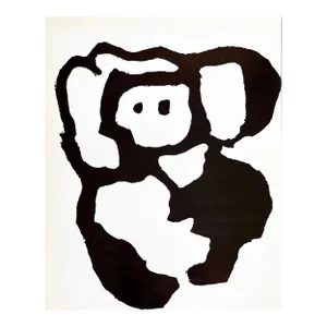 1974 Karel Appel Lithograph 3 Ariel Album