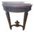 Mid 20th Century French Louis XVI Style Marble Top Wall Mounted Console Table For Sale