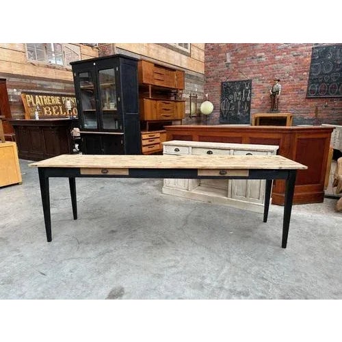 Vintage Estaminet Table, 1940s For Sale - Image 9 of 10
