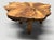 Brown Andrianna Shamaris Mid Century Style Live Edge Coffee Table For Sale - Image 8 of 18