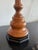 American Turned Wood Lamps with Chess Pawn Design - A Pair For Sale - Image 3 of 10
