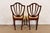 Baker Furniture Federal Carved Mahogany Shield Back Side Chairs or Dining Chairs, Pair For Sale - Image 10 of 13