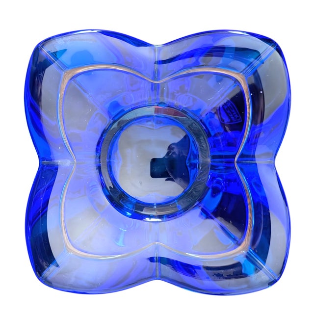 Glass Orrefors Crystal Votive Candleholder For Sale - Image 7 of 9