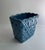 Cornflower Blue Mid Century Modern Cornflower Blue Ceramic Planter For Sale - Image 8 of 17