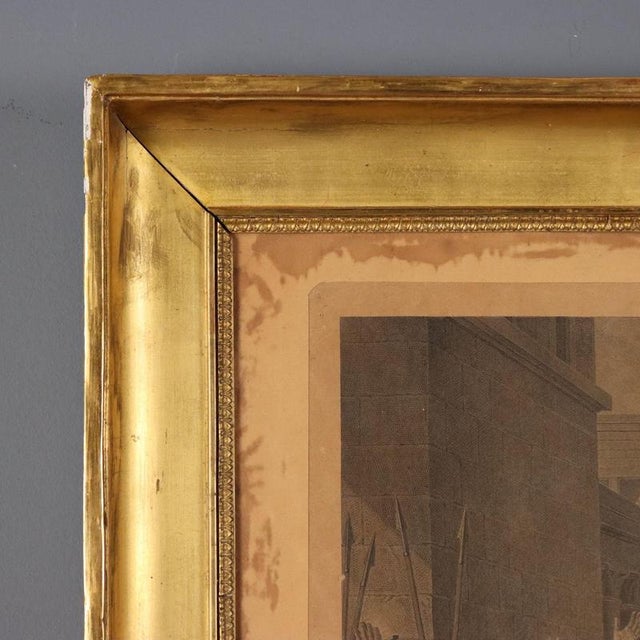 Empire Frame in Golden Fir For Sale - Image 3 of 11