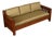 Custom Quality Mission Style Oak Settle Sofa For Sale