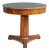 Lombard Empire Table in Walnut with Marble Top, 1850 For Sale