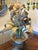 1960s Rare Italian Tole Lamp For Sale - Image 13 of 13