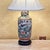 Vintage Chinese Famille Verte Style Porcelain Table Lamp With Hand Painted Birds & Peonies For Sale - Image 18 of 18