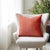 Orange Pillow 20 x 20 Pana Terra - Down Insert For Sale - Image 8 of 11