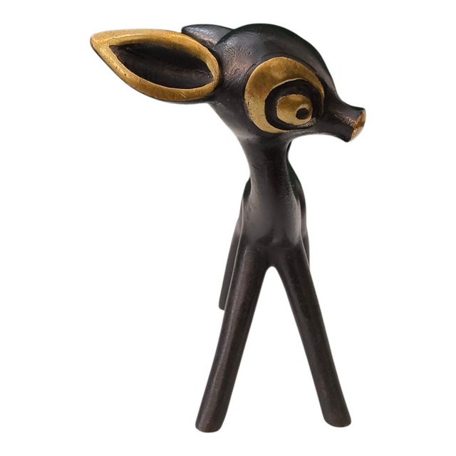 A classic brass object by the Austrian designer Walter Bosse from the 1950s. This piece has an attribution mark, I am sure...