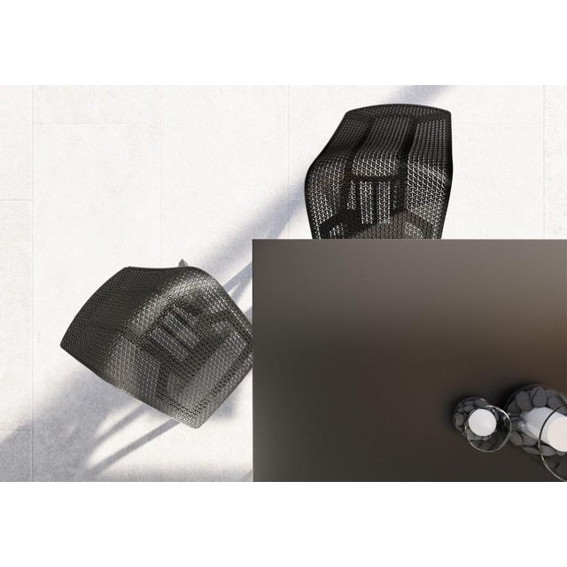 Textile Noho Move Chairs in Black by Formway, Set of 6 For Sale - Image 7 of 8