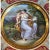 This 19th century, hand-painted Royal Vienna plate depicts an allegorical scene with the requisite classically dressed...