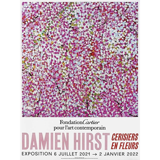 Early 21st Century Damien Hirst, Foundation Cartier Cerisiers en Fleurs Cherry, 2021, Set of 6 For Sale - Image 5 of 8