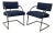 Brno Style Flat Bar Chrome Cantilever Armchairs, Pair For Sale