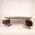 Tecno First Edition T96 Rosewood Boomerang Desk by Osvaldo Borsani for Tecno, 1950 For Sale - Image 4 of 18