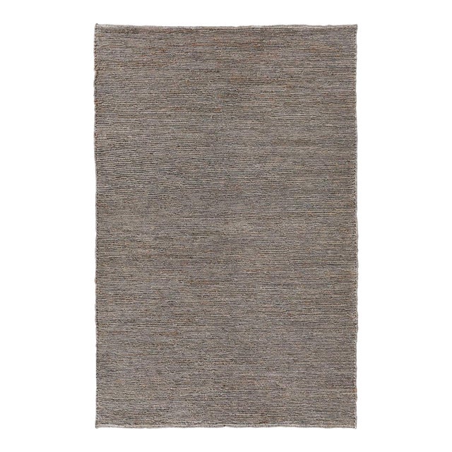 Soumak Jute Gray Rug - 9 X 12 For Sale