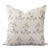 Lauren Servati Textiles, Unfading Flower // Skye Pillow, 22"x22" For Sale