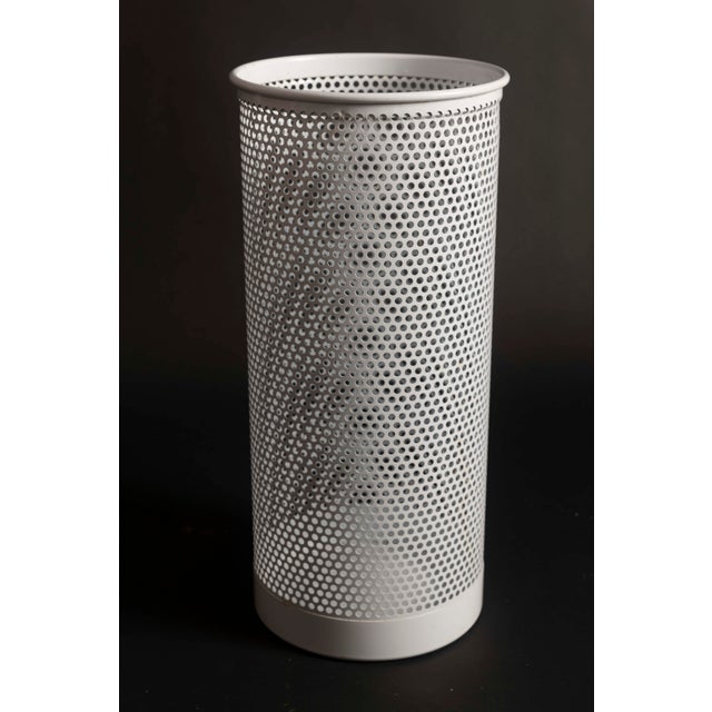 Perforated Metal Umbrella Stand by Caimi Brevetti, Italy, 1970s For Sale - Image 6 of 6