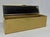 Mid-Century Modern Koret Vintage Gold Tone Box Clutch For Sale - Image 3 of 6