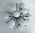 Fabio Ltd 21st Century Mezzo Bronze Glossy White Murano Flush Mount by Fabio LTD For Sale - Image 4 of 9