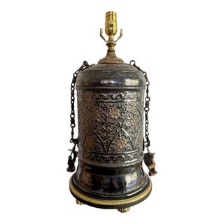 Vintage Anglo Indian Lantern Lamp For Sale
